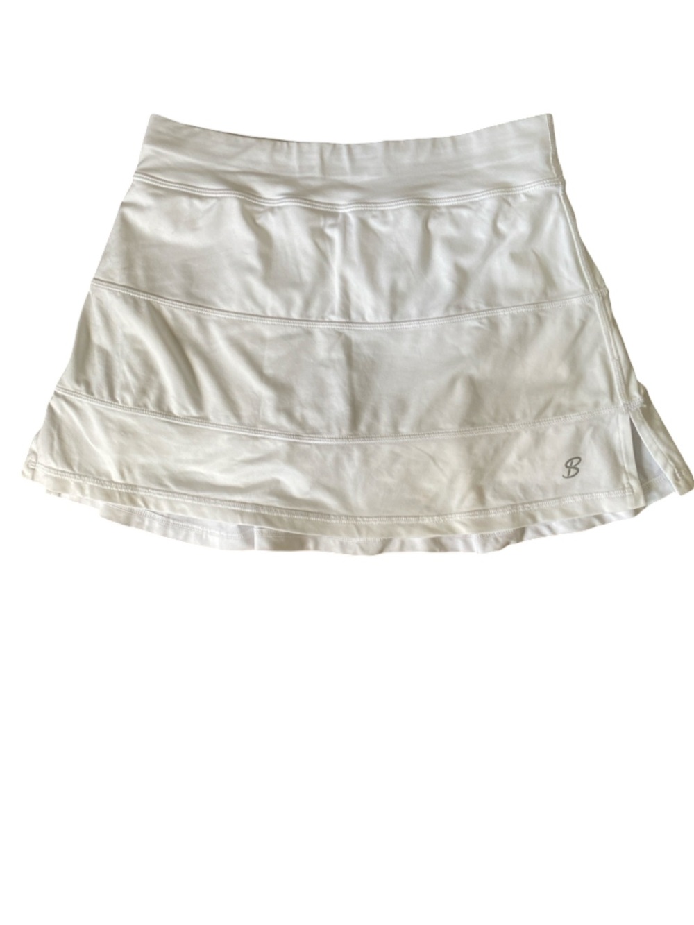 ·Sofiabella White Athletic Tennis Skort - White- XS
